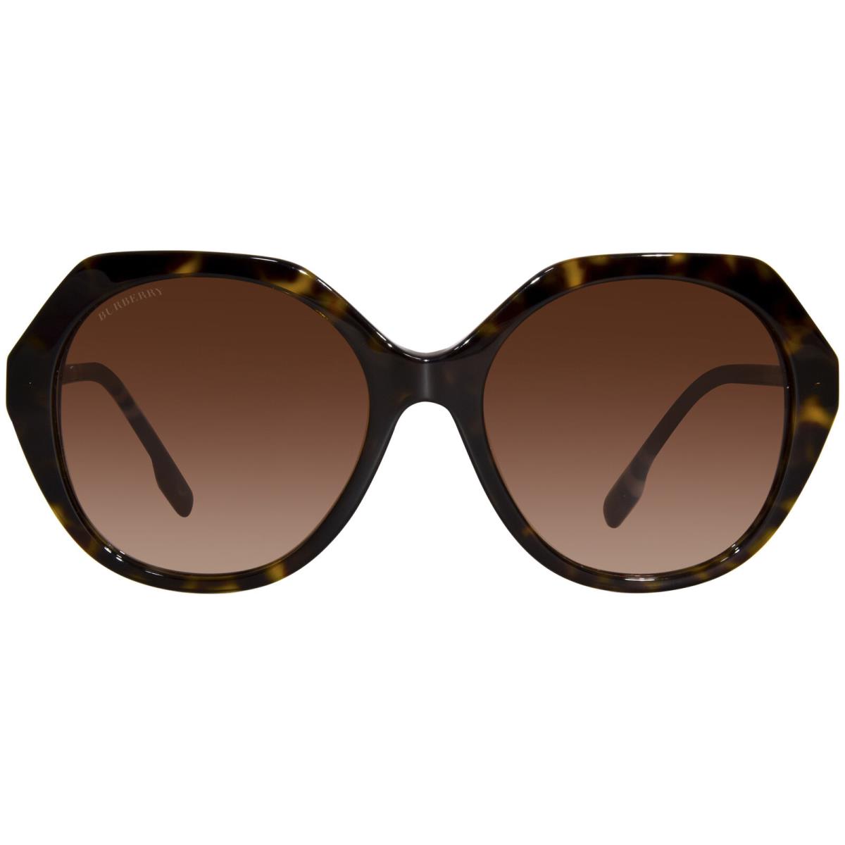 Burberry Vanessa BE4375 4017/13 Sunglasses Women`s Havana/brown Gradient 55mm