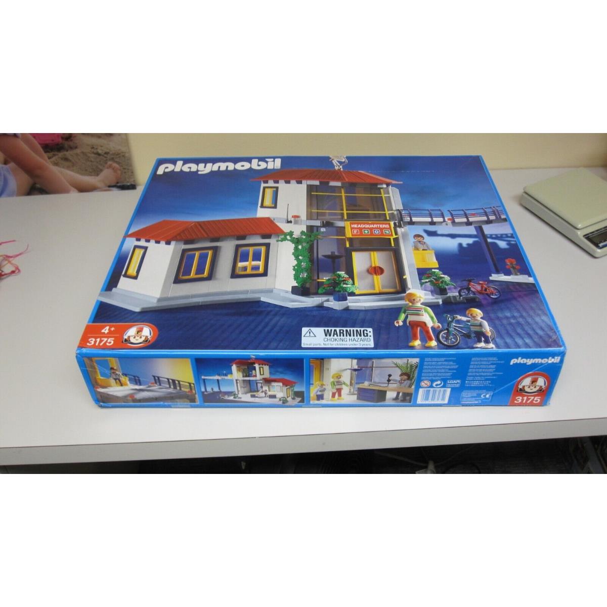 Playmobil Fire 3175 Fire Station Headquarters- -factory Seal