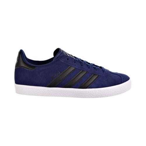 Adidas Gazelle Big Kids Shoes Dark Blue-core Black DB2863 - Dark Blue/Core Black