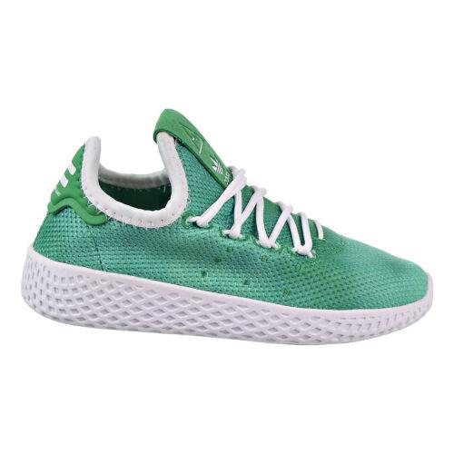 Adidas PW Tennis HU C Preschool Shoes Green-white aq0017 - Green/White