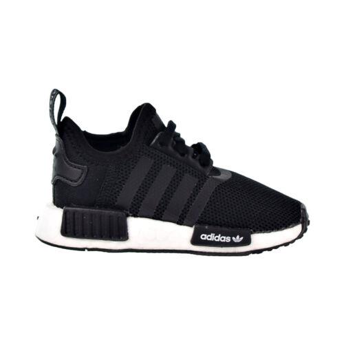 Adidas NMD_R1 Toddlers`s Shoes Black-white FW0417 - Black-White