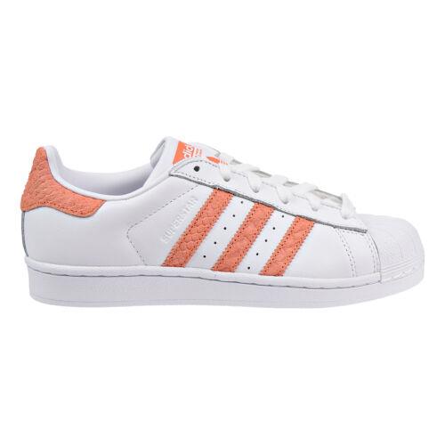 Adidas Superstar W Women`s Shoes Footwear White-chalk Coral-off White cg5462 - Footwear White-Chalk Coral-Off White