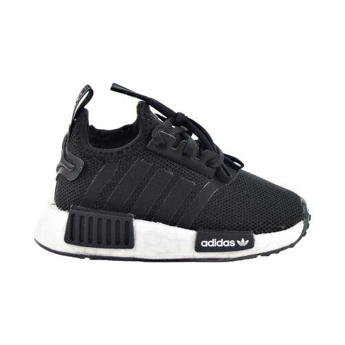 Adidas NMD_R1 I Refined Toddler`s Shoes Core Black-white H02345