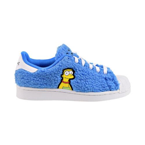 Adidas x The Simpsons Superstar Marge Big Kids` Shoes Blue-white GZ1774