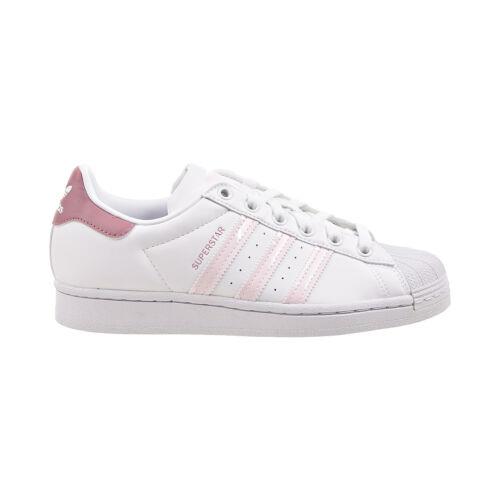 Adidas Superstar J Big Kids` Shoes Cloud White-almost Pink-magic Mauve GY3320 - Cloud White-Almost Pink-Magic Mauve