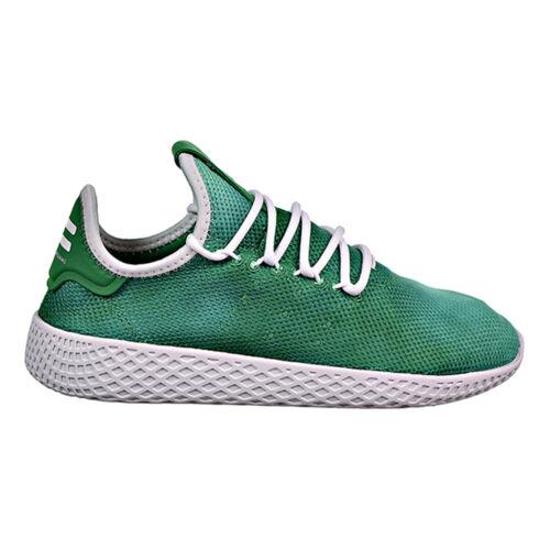 Adidas PW Tennis HU J Big Kids Shoes Green-white ap9964 - Green/White