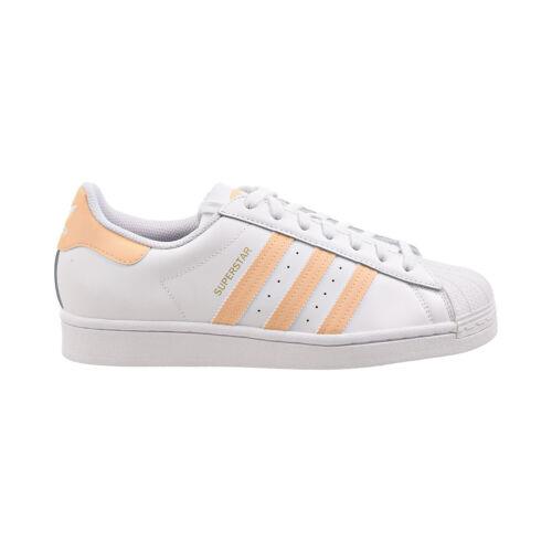 Adidas Superstar Men`s Shoes Cloud White-glow Orange H00128