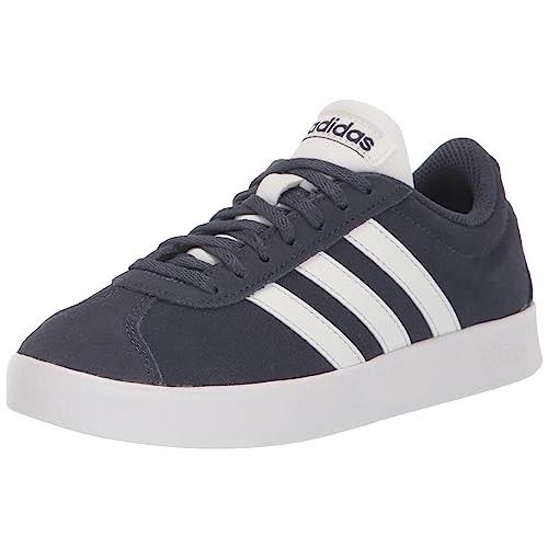 Adidas Women`s Vl Court 2.0 Lifestyle Skateboard Shadow Navy/White/Black