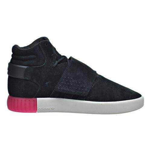 Adidas Tubular Invader Strap Women`s Shoes Core Black-black-shock Pink b39365 - Core Black-Black-Shock Pink