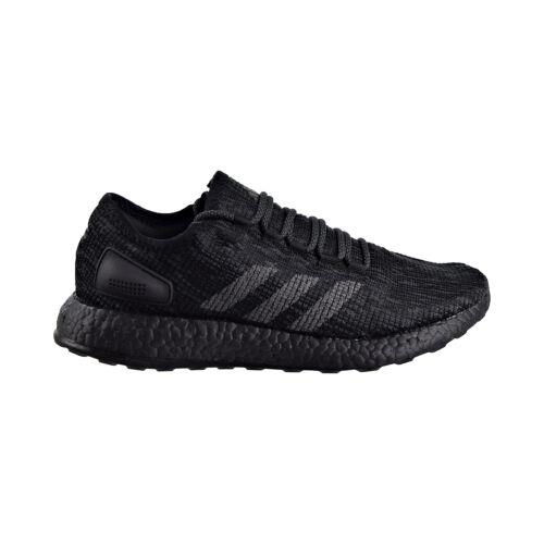 Adidas Pureboost `triple Black` Men`s Running Shoes Black-dark Grey BB6288 - Black-Dark Grey