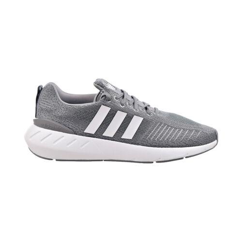 Adidas Swift Run 22 Men`s Shoes Grey Three-cloud White-grey Four GZ3495
