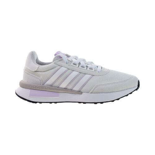 Adidas Retroset Women`s Shoes Crystal White-cloud White-purple Tint FW4814