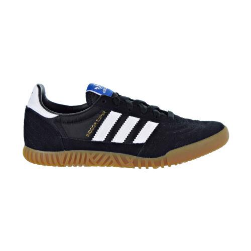 Adidas Indoor Super Mens Shoes Core Black-footwear White-gum B41523