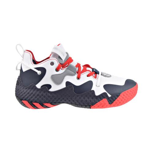 Adidas Harden Vol. 6 Men`s Basketball Shoes White/red/legend Ink gv9081