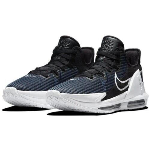 Nike Lebron Witness 6 CZ4052-002 Mens Black/white Basketball Sneaker Shoes AZ820 - Black/White
