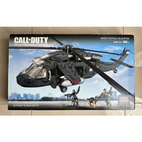 Mega Bloks Call of Duty Ghosts Tactical Helicopter 06858
