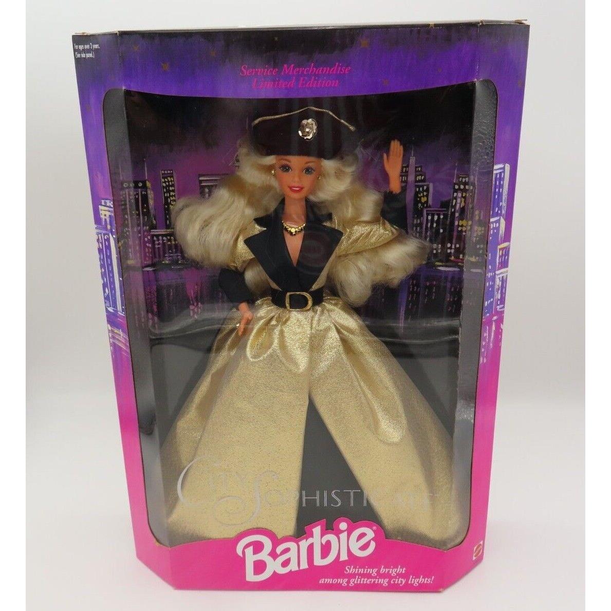 City Sophisticate Barbie Doll 1994 Mattel 12005 Nrfb