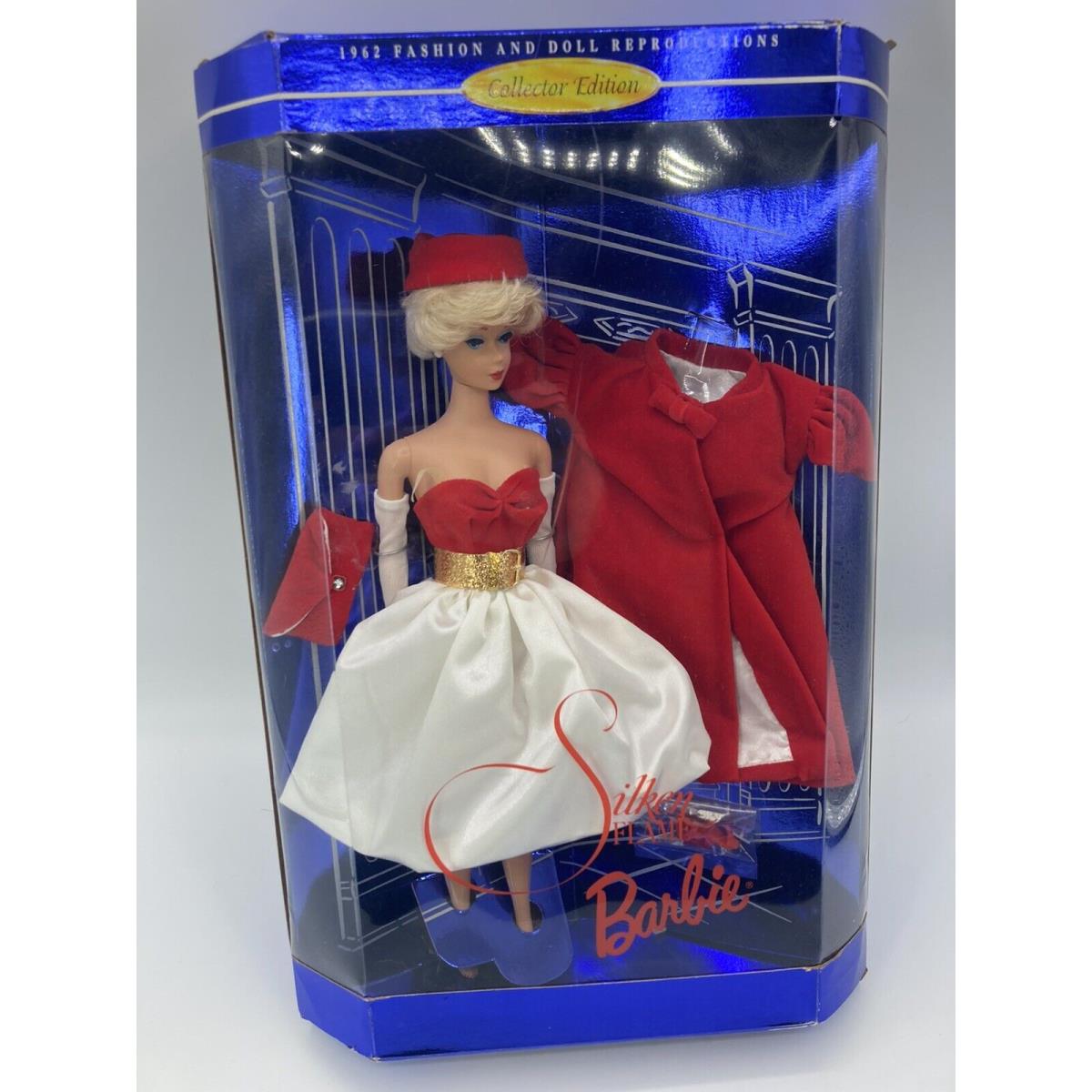 Silken Flame Barbie 1997 Collector Edition Vintage Blonde Blue