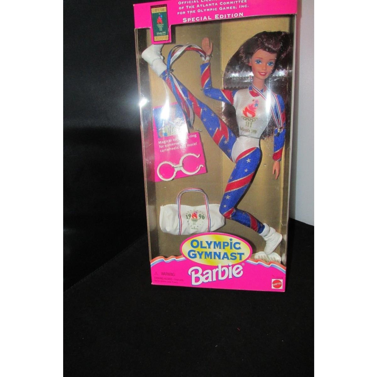 Olympic Gymnast Barbie Special Edition/atlanta Olympic Games