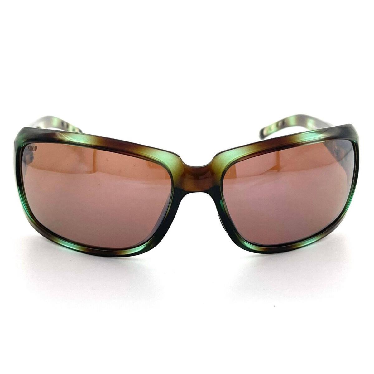 Costa Del Mar Isabela Sunglasses Shiny Seagrass/copper Silver Mirror 580Plastic