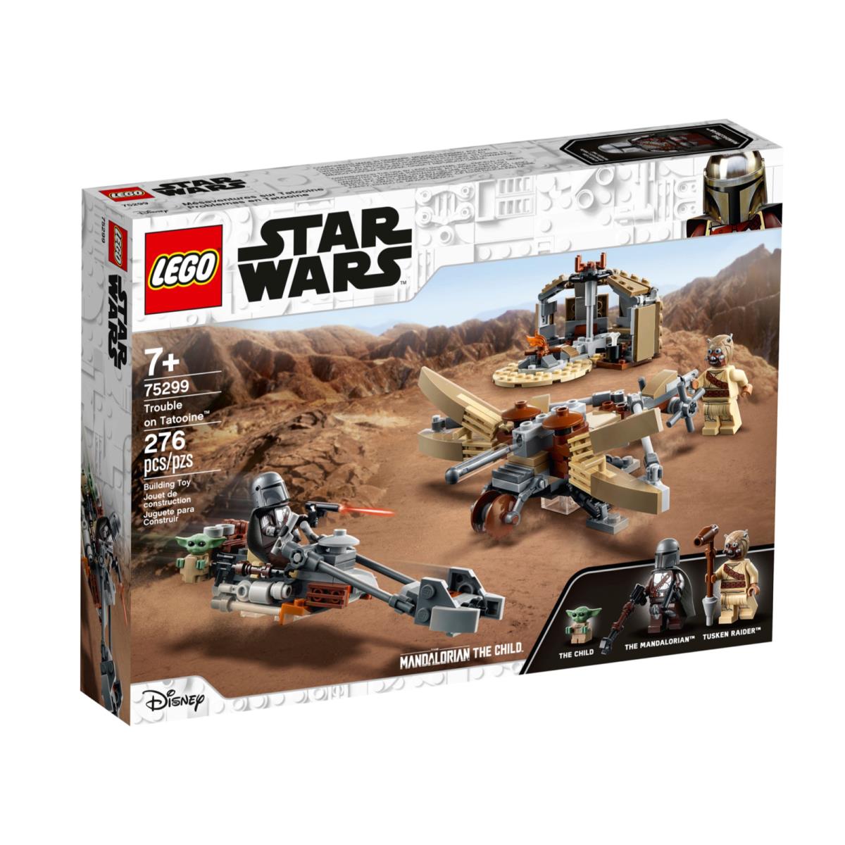 Lego 75299 Star Wars Mandalorian Trouble on Tatooine-ships Next Day