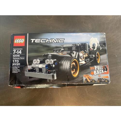 Lego 42046 Technic Getaway Racer Crushed Box