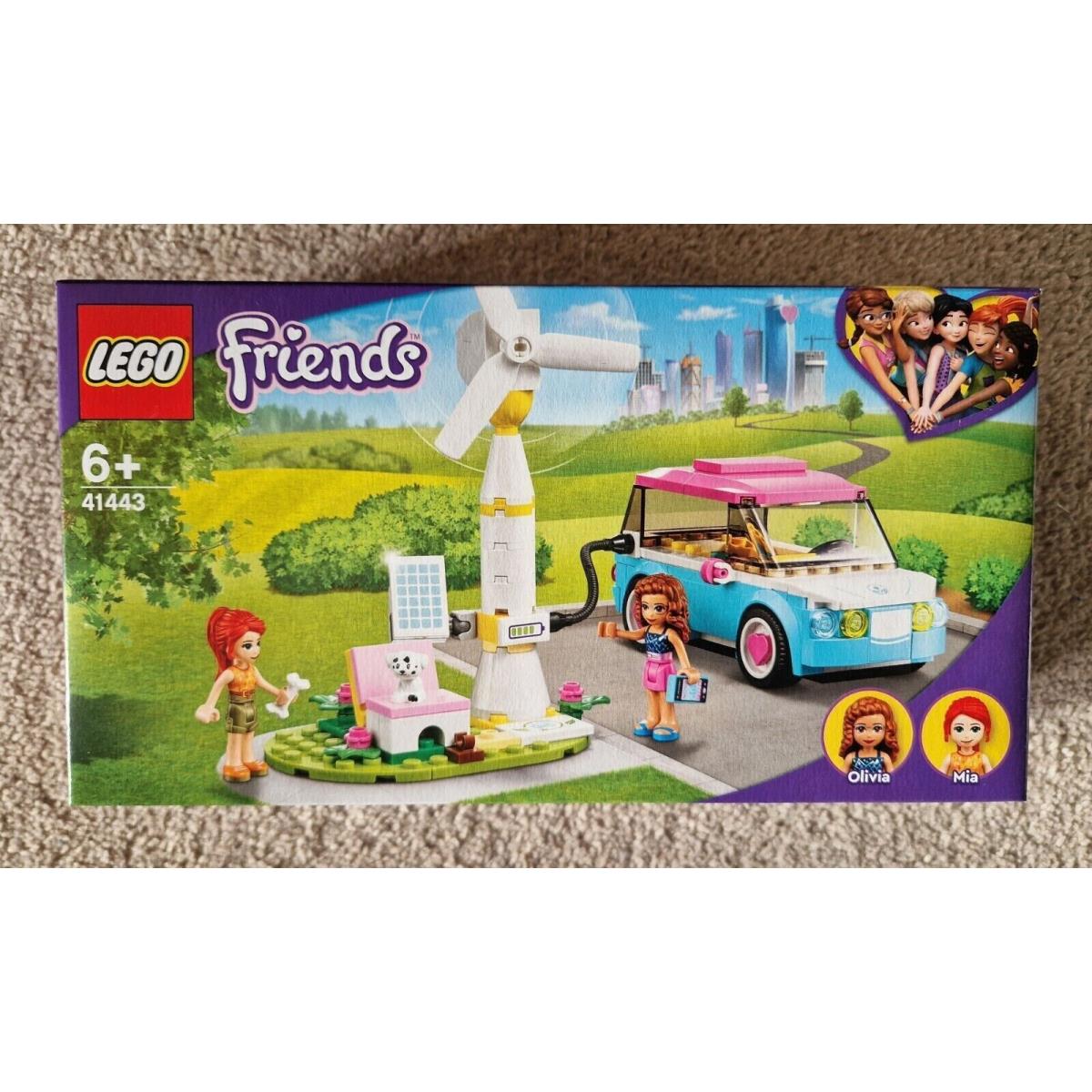 Lego Friends: Olivia`s Electric Car 41443 Building Kit 183 Pcs