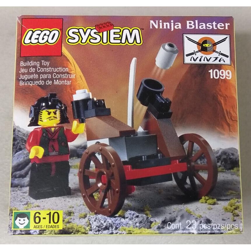 Lego Ninja 1099 Ninja Blaster Rare Dual Catapult Cart Wagon 1184 3016