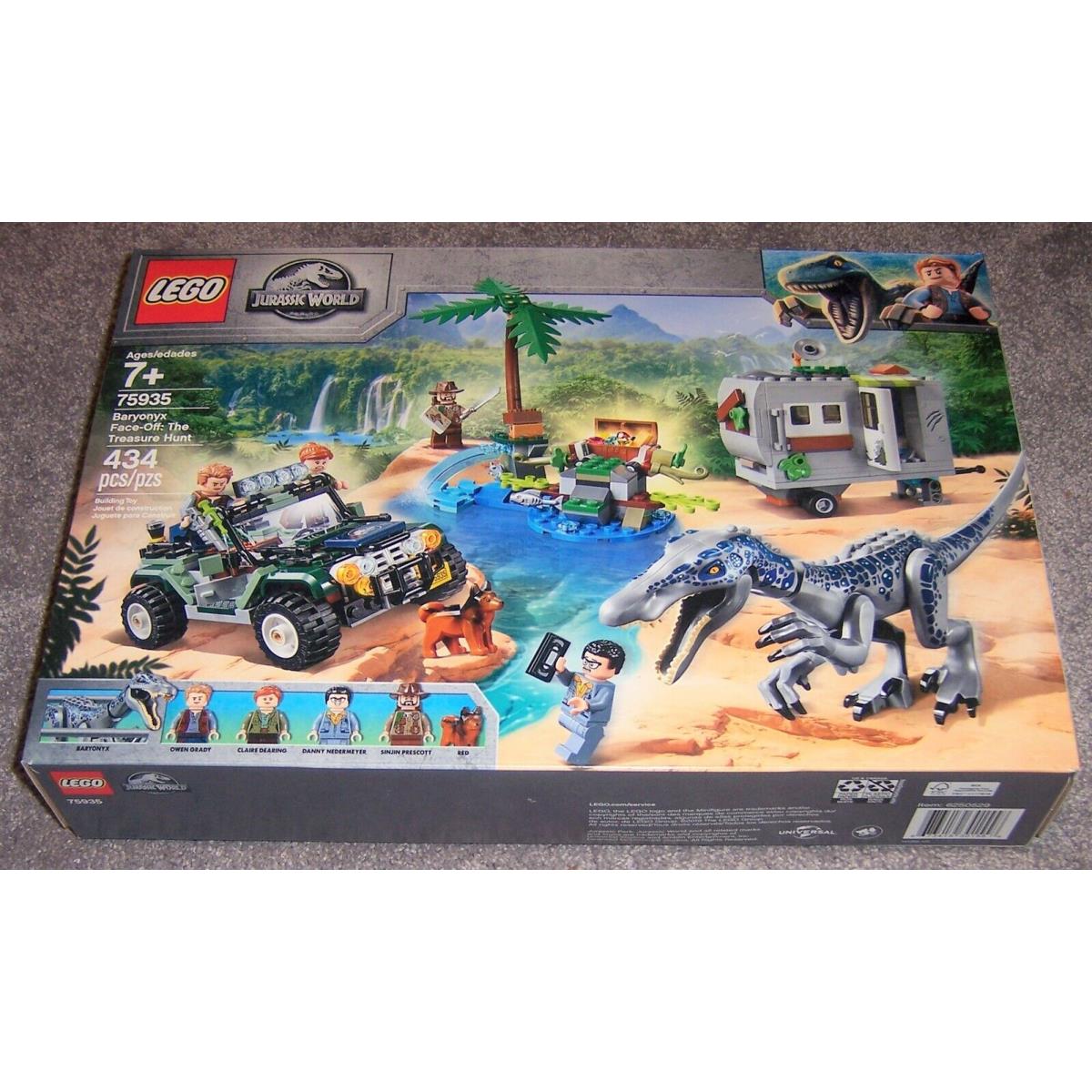 Lego Jurassic World Baryonyx Face-off: The Treasure Hunt 75935 Owen Grady
