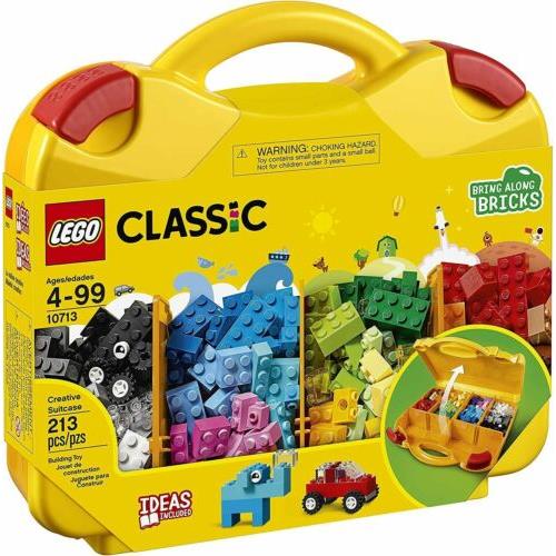 Lego Classic Creative Suitcase Portable Fun Building Kit 10713 213 Pieces