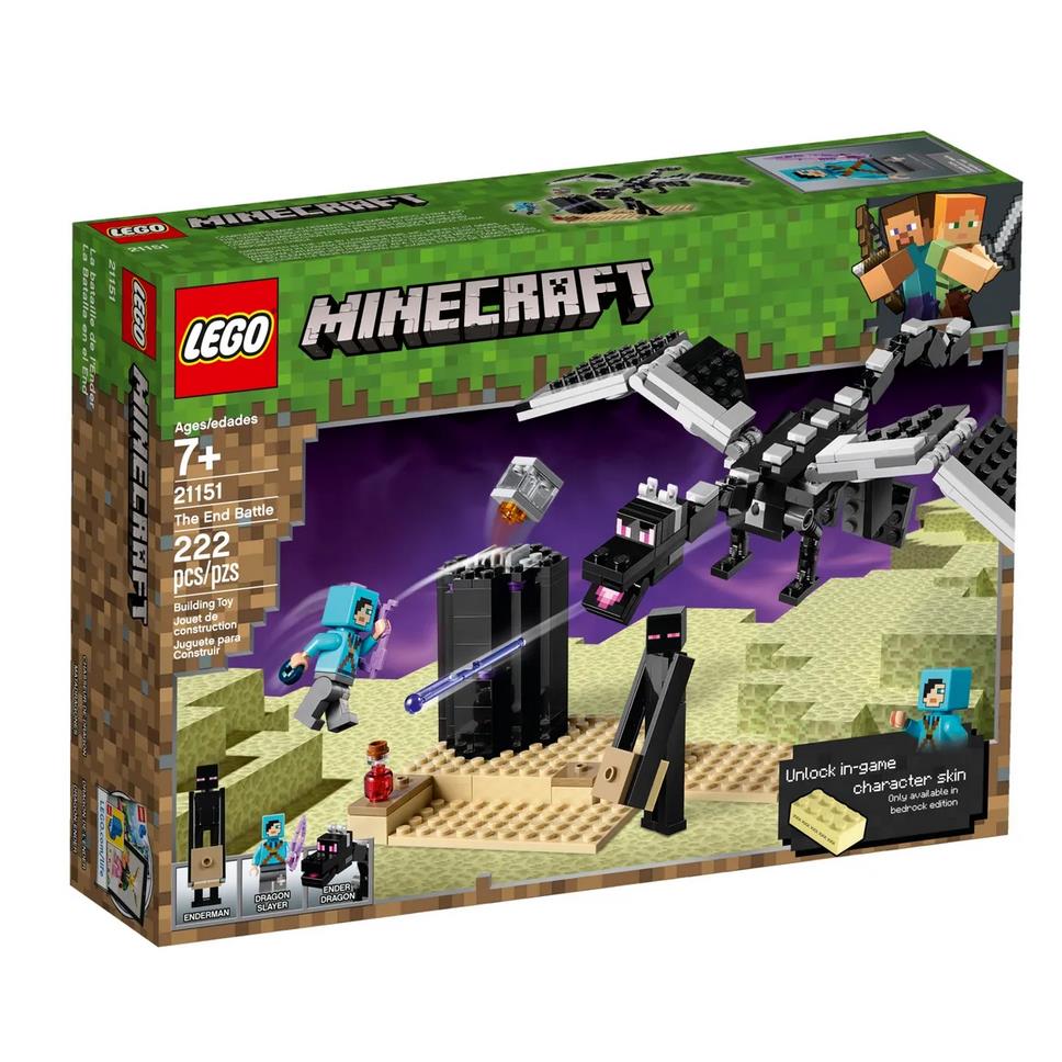 Lego Minecraft The End Battle 21151 Retired Set