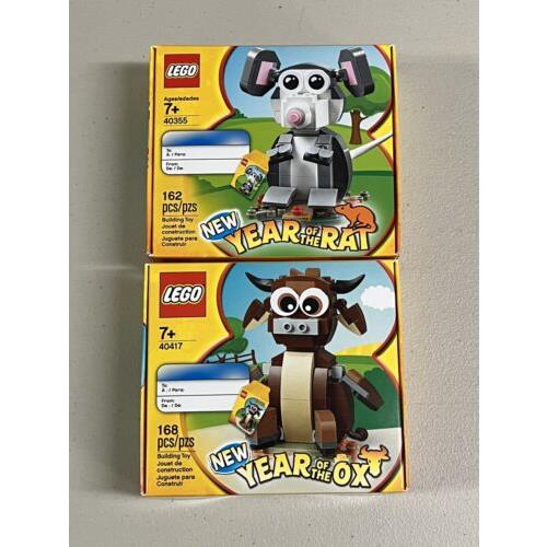 Lego 40355 Year of The Rat - Year of The Ox Others 40417 Nsib