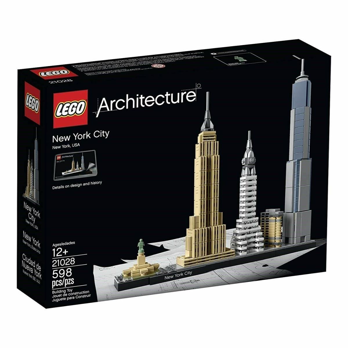 Lego Architecture York City York Building Kit 21028