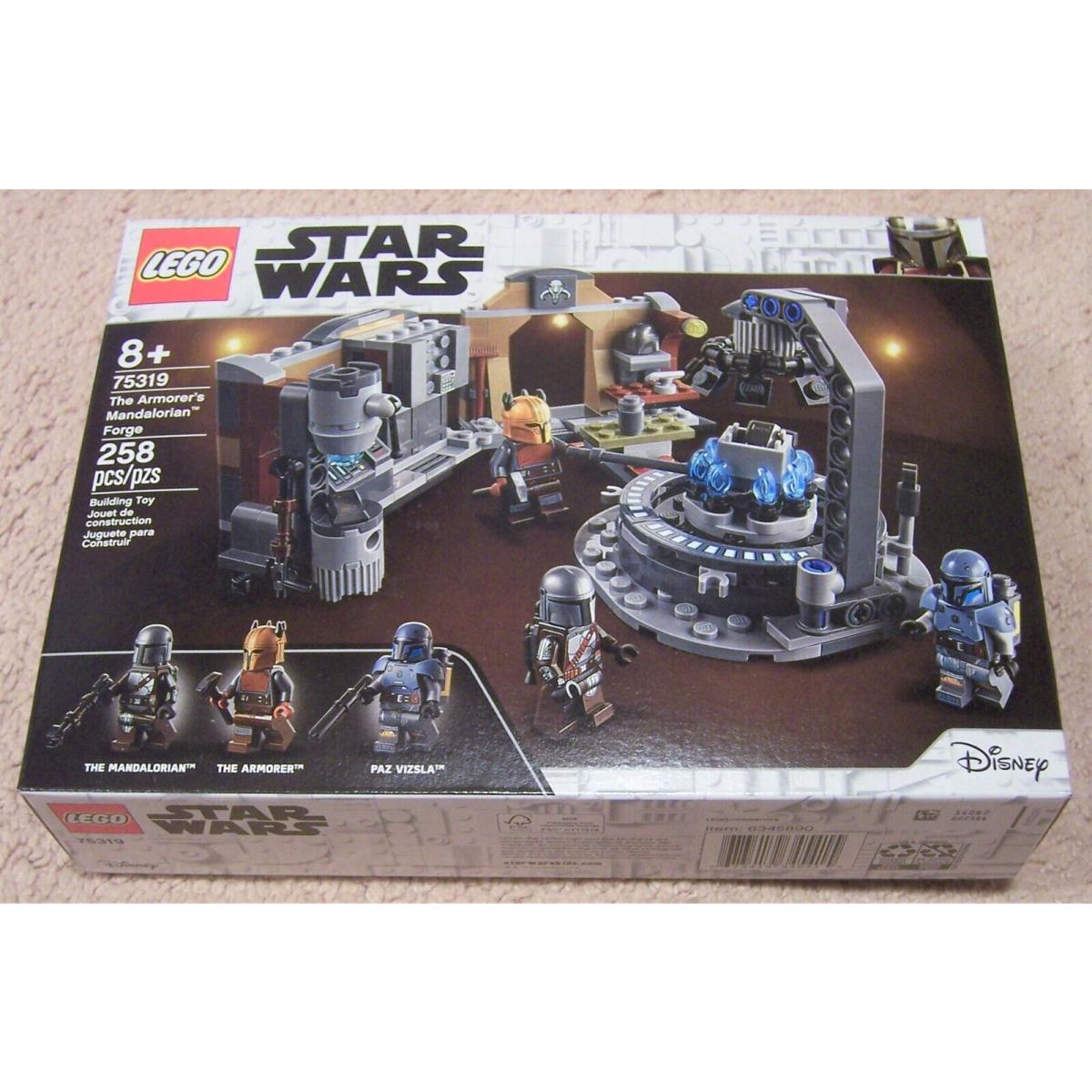 Lego Star Wars The Armorer`s Mandalorian Forge 75319 Building Set Paz Pizsla