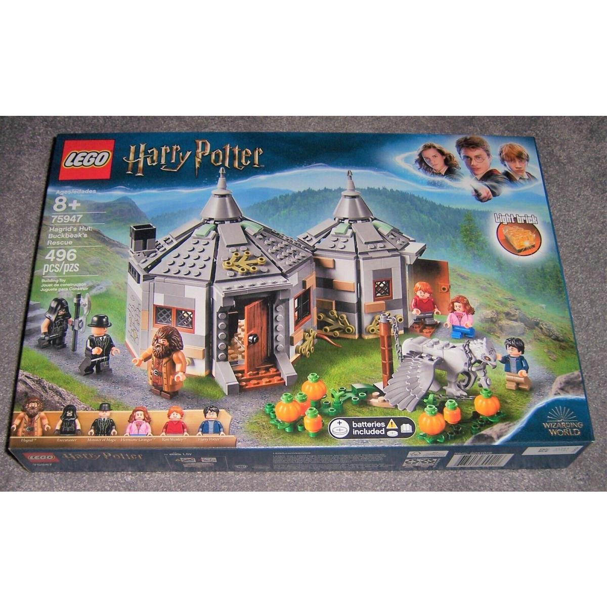 Lego Harry Potter Hagrid`s Hut Buckbeak`s Rescue 75947 Set Minister of Magic