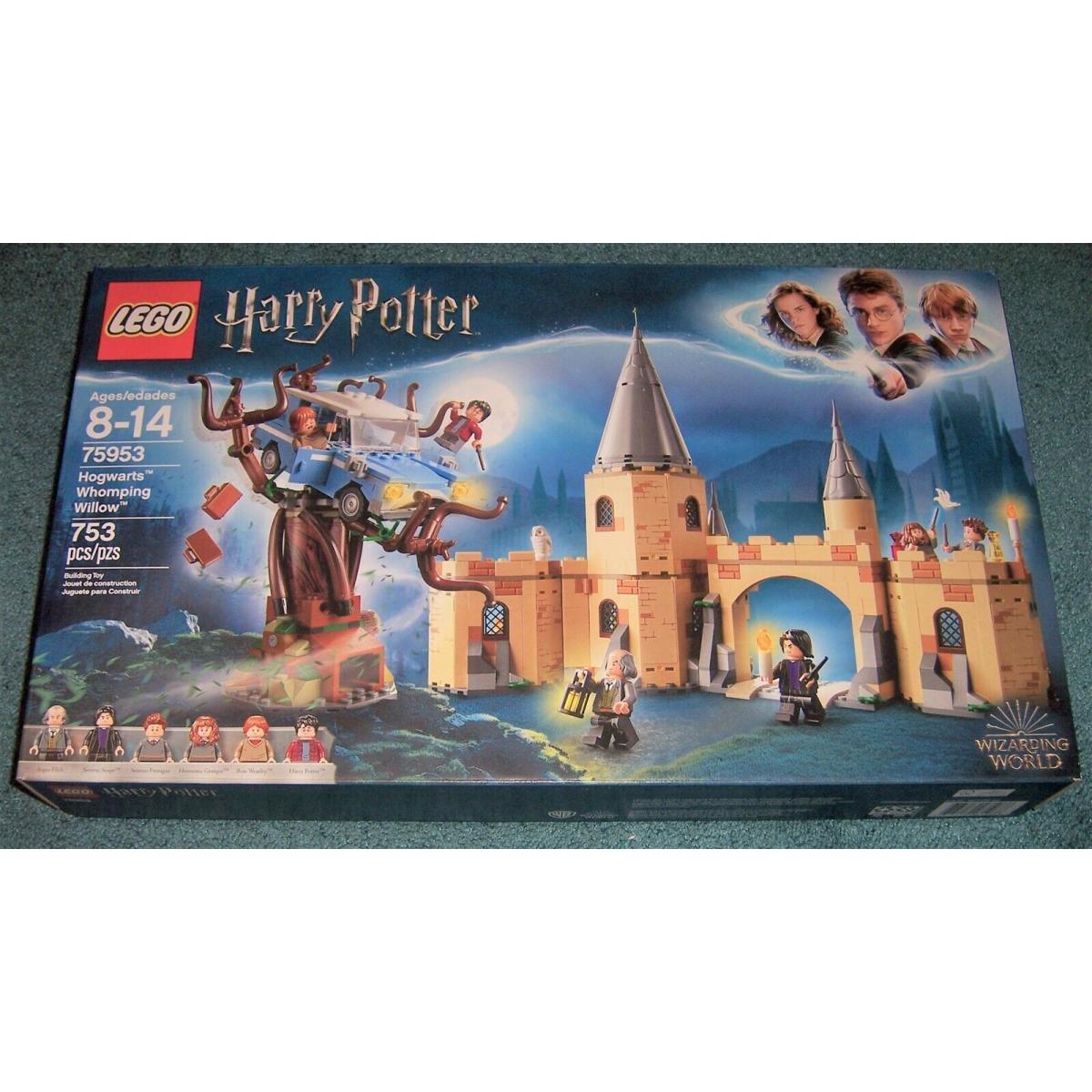 Lego Harry Potter Hogwarts Whomping Willow 75953 Set Snape Argus Filch Ron