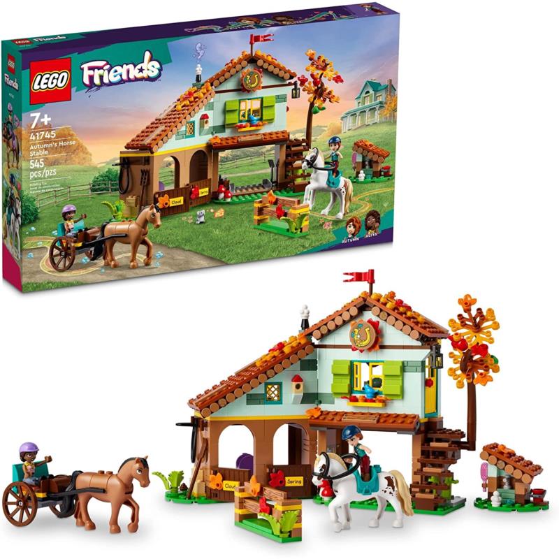 Lego Friends Autumn s Horse Stable 41745 Building Set 545 Pieces Gift For Kids