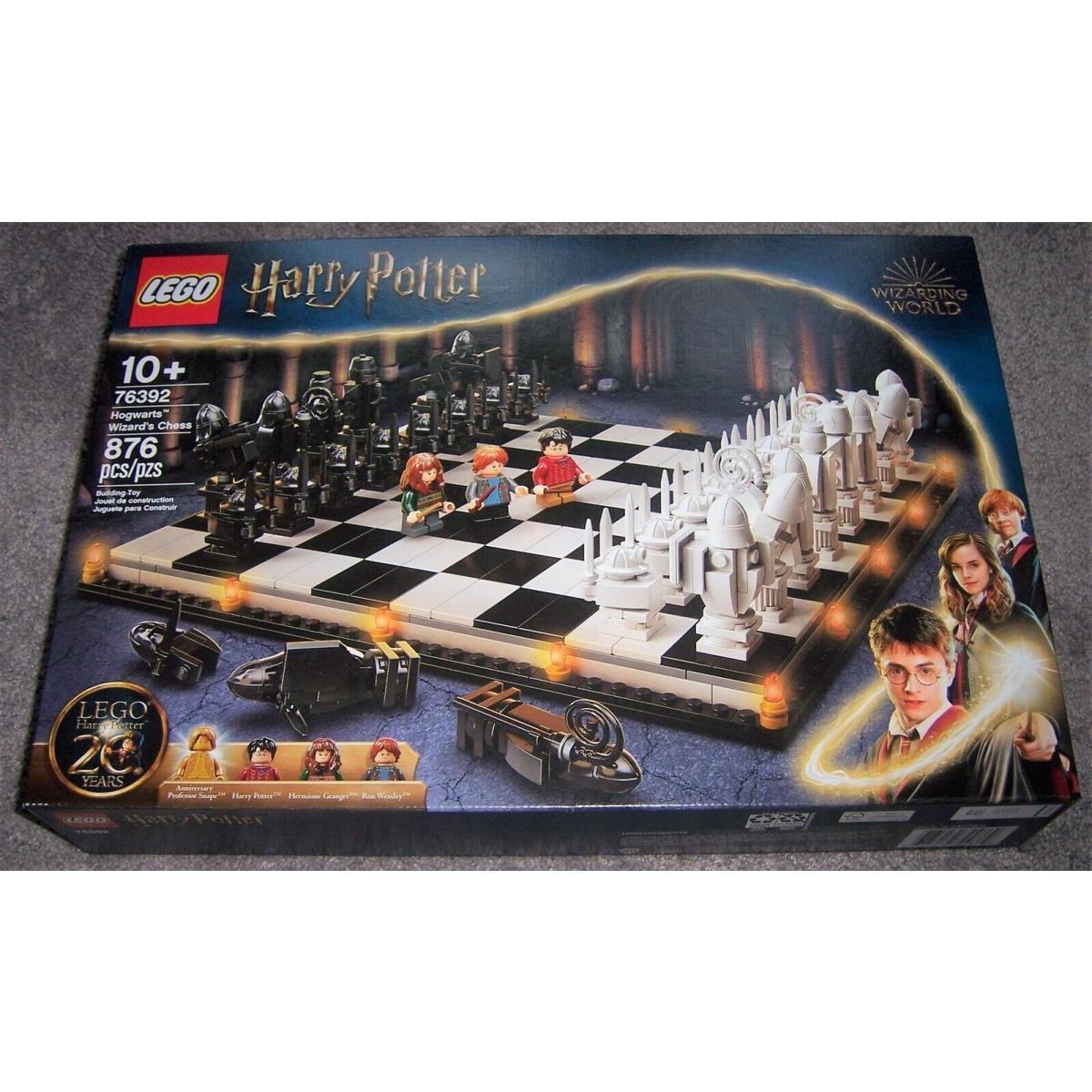 Lego Harry Potter Wizard Chess 76392 Building Set Professor Snape Gold