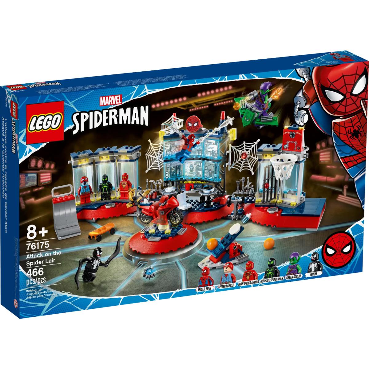 Lego Marvel 76175 Spider-man Attack On The Spider Lair