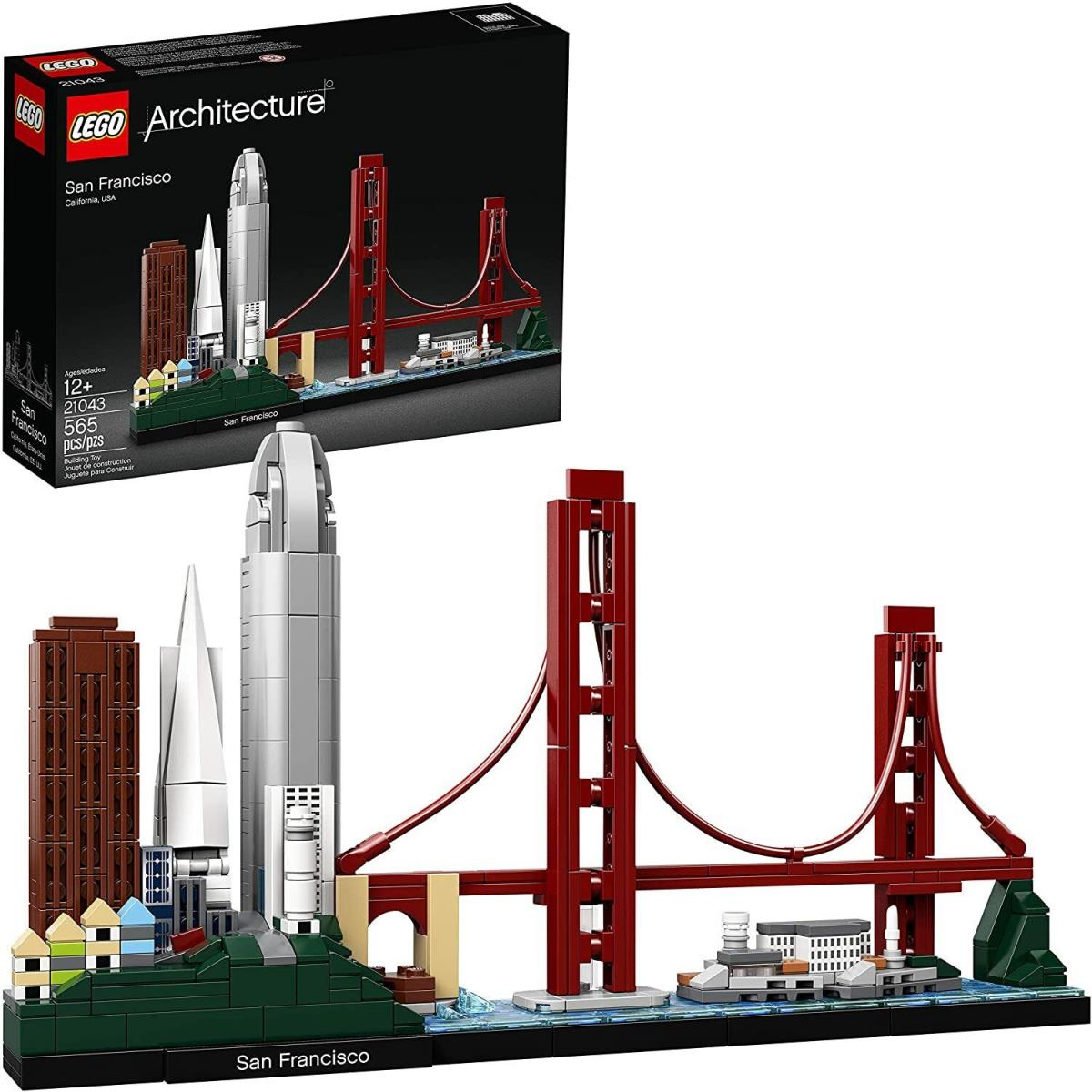 Lego Architecture 21043 San Francisco Usa 565 Pieces in Retail Box