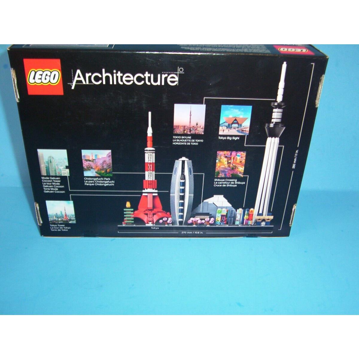 Lego Architecture 21051 Skylines Tokyo Japan Retired Box ST