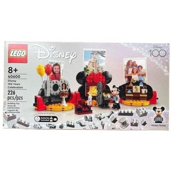 Lego 40600 Disney 100 Years Celebration Mickey Camera Lights 226 Pieces Gift