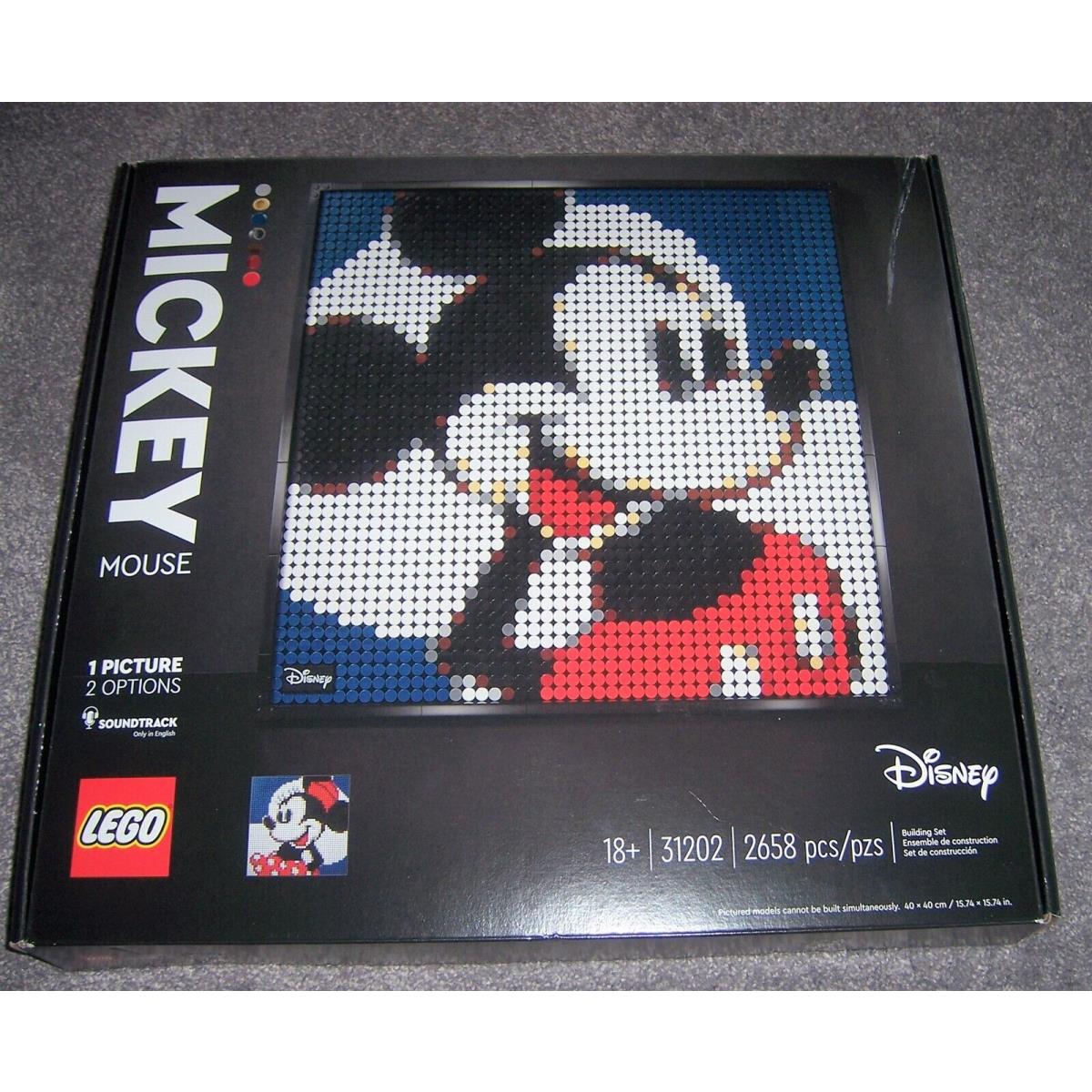 Lego Art Kit Disney Mickey Mouse 31202 Picture Frame Building Set Minnie 1