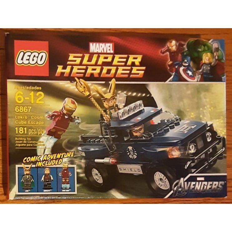 Lego Marvel Avengers 6867 Loki`s Cosmic Cube Escape