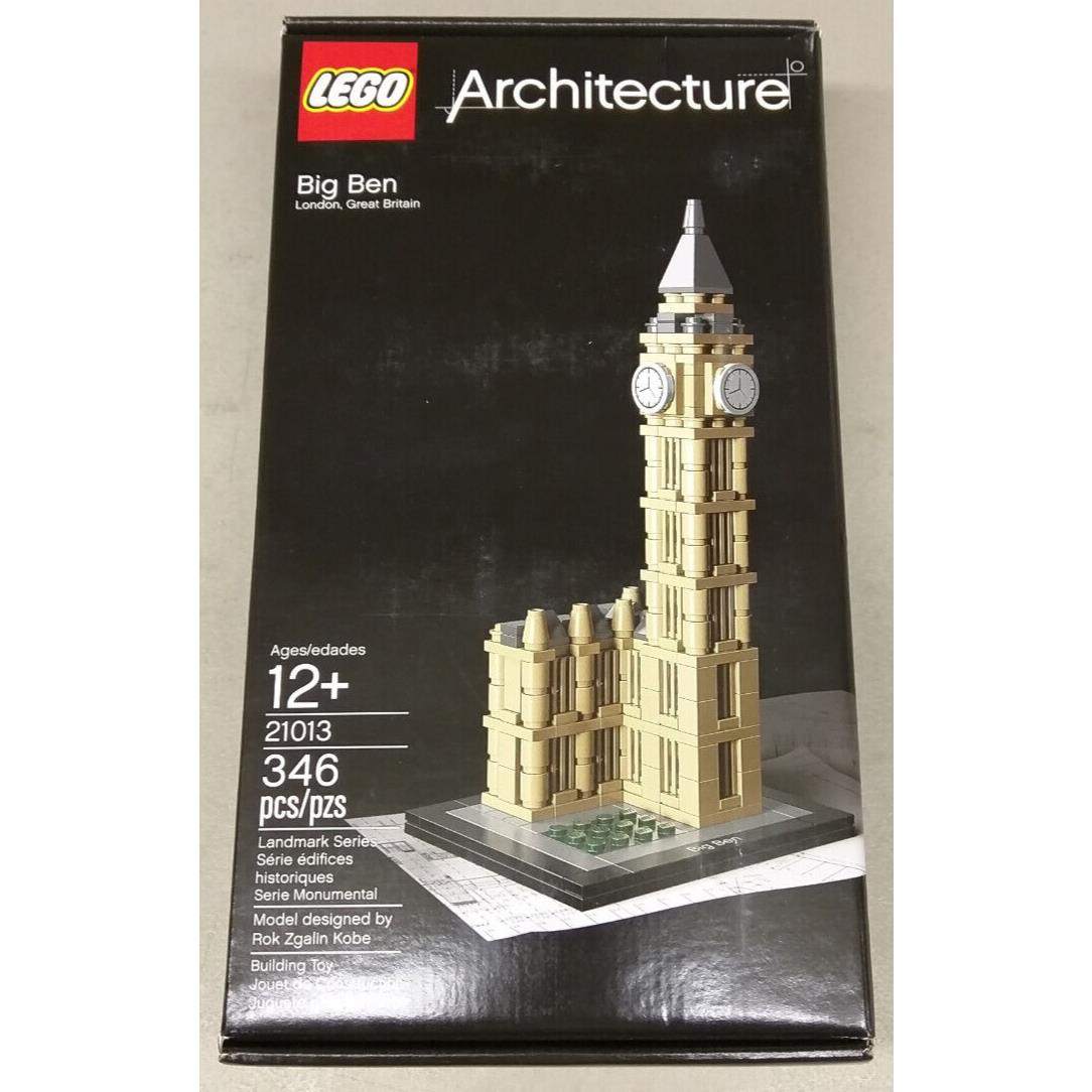 Lego Architecture 21013 Big Ben Clock Tower London England