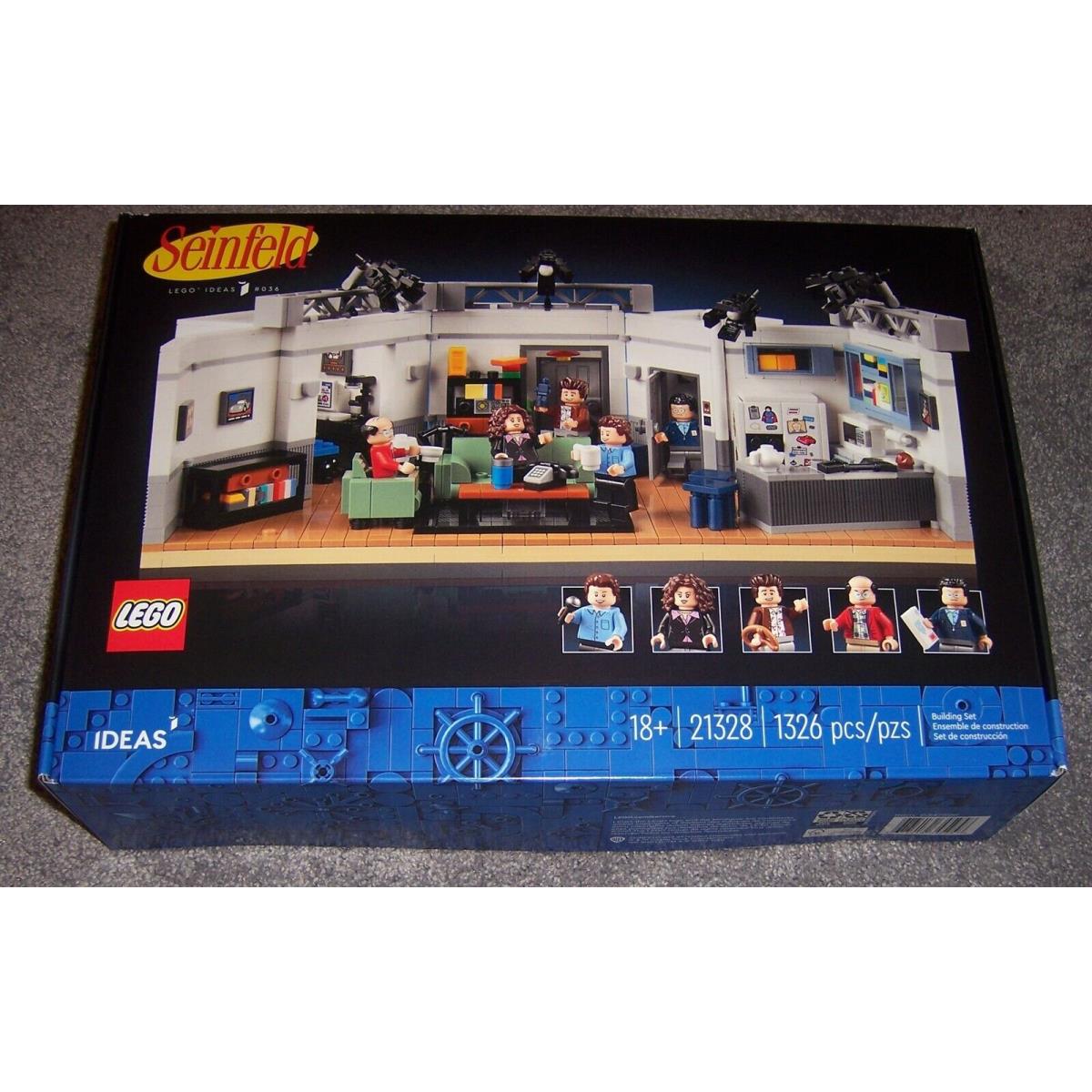 Lego Ideas Seinfeld TV Show Apartment 21328 Set Kramer Elaine George Man