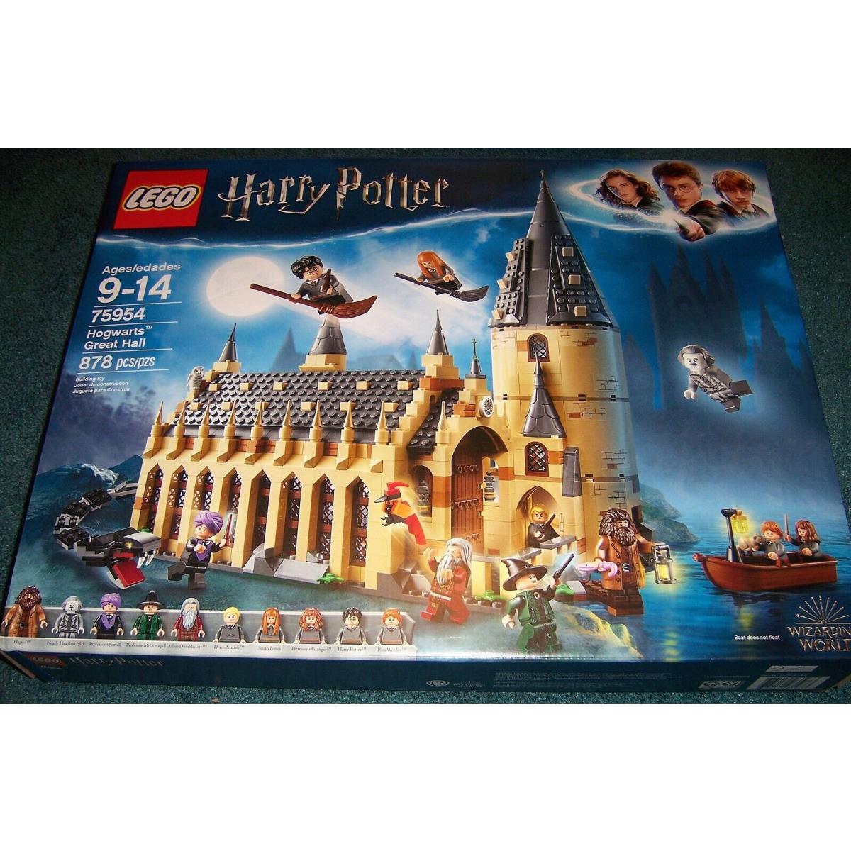 Lego Harry Potter Hogwarts Great Hall 75954 Hagrid Draco Dumbledore Set