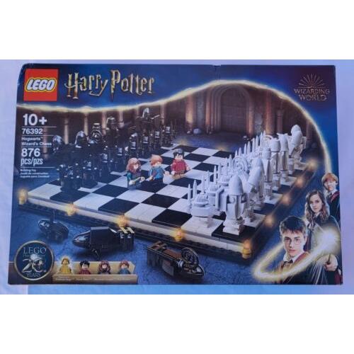 Lego 76392 Harry Potter Hogwarts Wizard`s Chess Building Kit Gold Minifigure