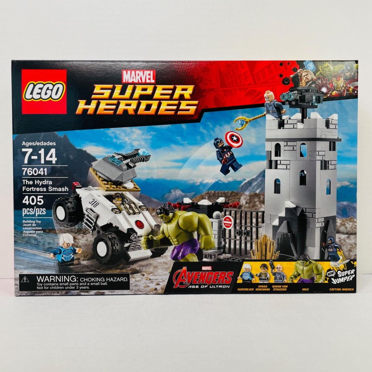 Lego 76041 Marvel Super Heroes The Hydra Fortress Smash 2015