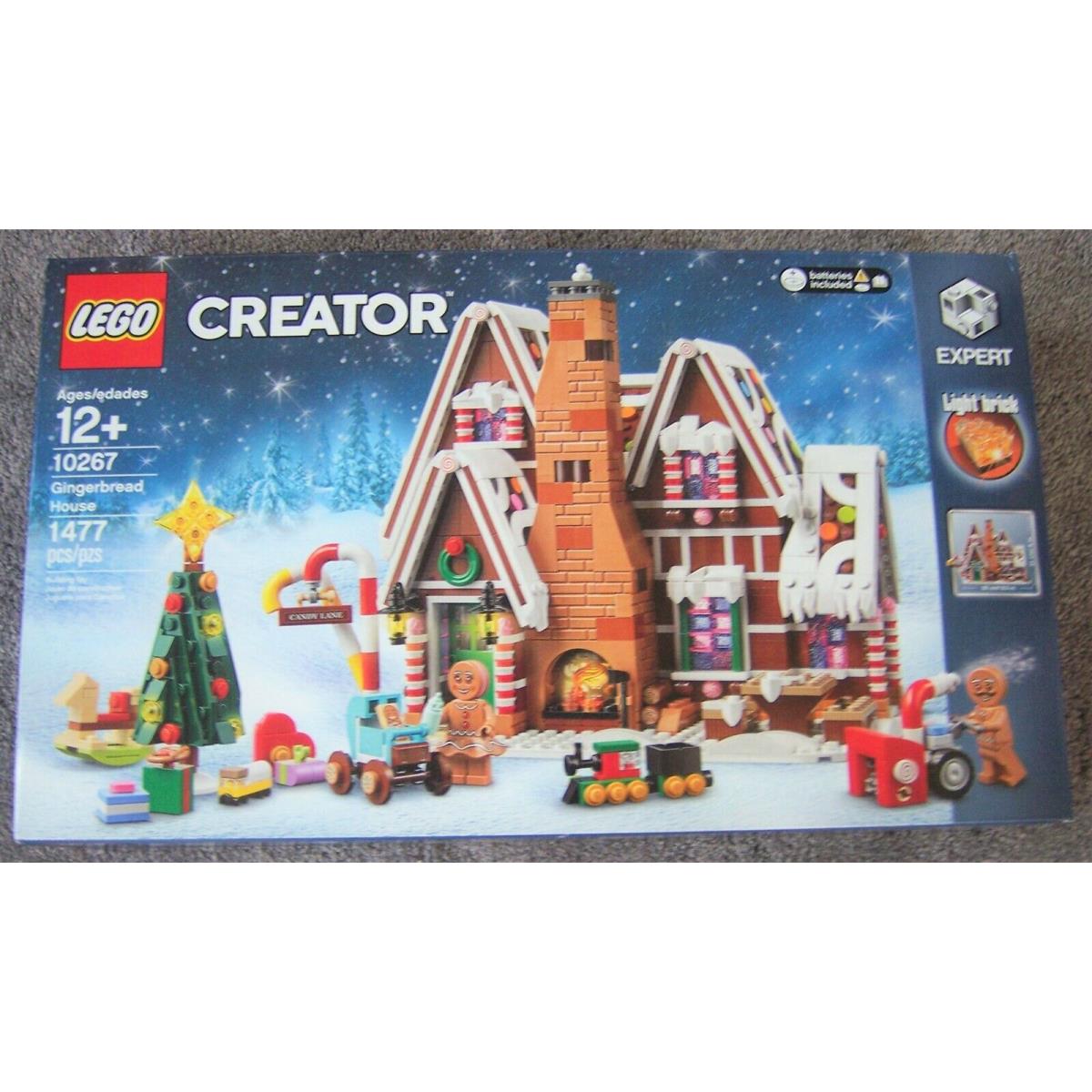 Lego Creator Expert Gingerbread House 10267 Holiday Christmas Set